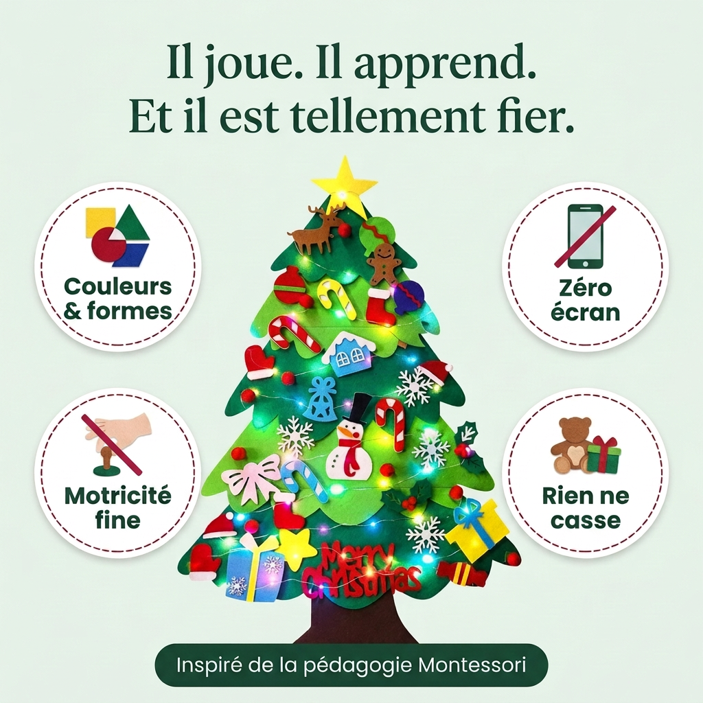 Sapinou - Le sapin qu’il décore tout seul
