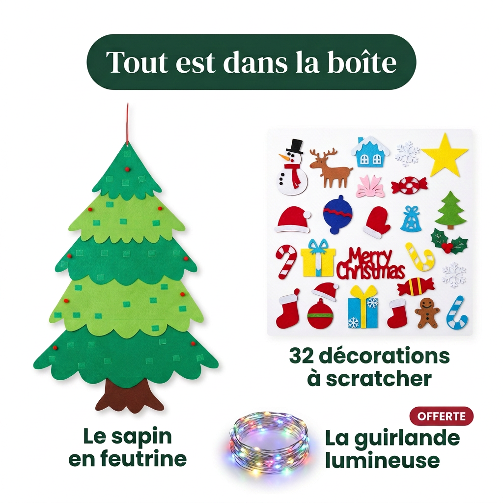 Sapinou - Le sapin qu’il décore tout seul