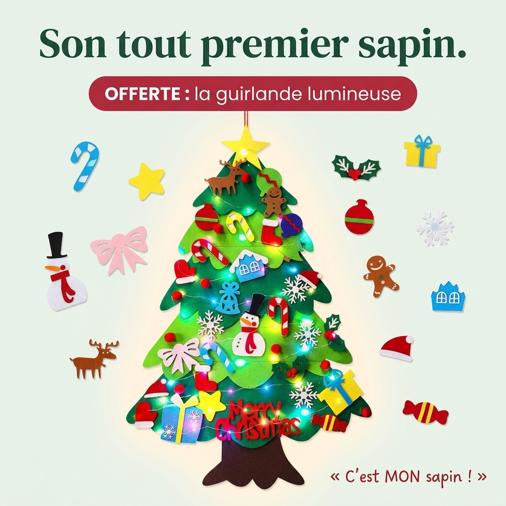 Sapinou - Le sapin qu’il décore tout seul